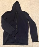 Blue hoodie